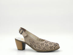 Pantofi Dama Rieker Riek 40981/ Bej - Rieker - amely.ro