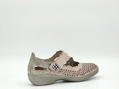 Pantofi Dama Rieker Riek 413G4/ Rz - Rieker - amely.ro