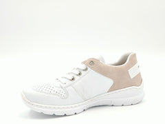 Pantofi Dama Rieker Riek L3214/ Alb - Rieker - amely.ro