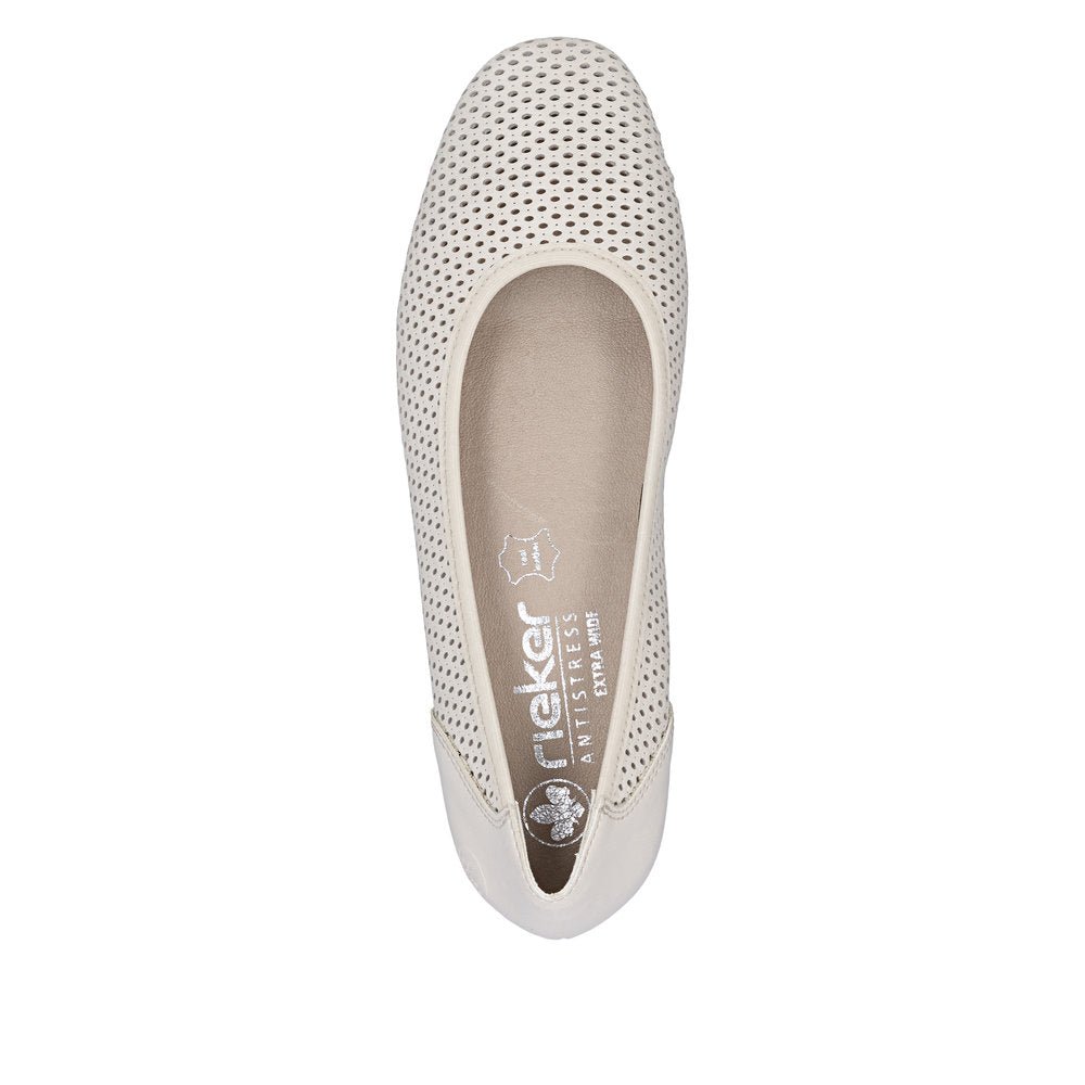 Pantofi din Piele Naturala Rieker 43459 - 60 - Rieker - amely.ro