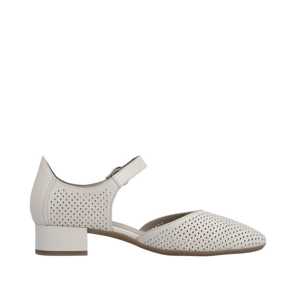 Pantofi din Piele Naturala Rieker 43460 - 00 - Rieker - amely.ro