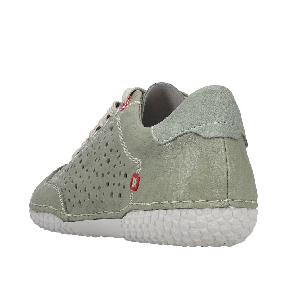 Pantofi din Piele Naturala Rieker 43651-52 - Rieker - amely.ro