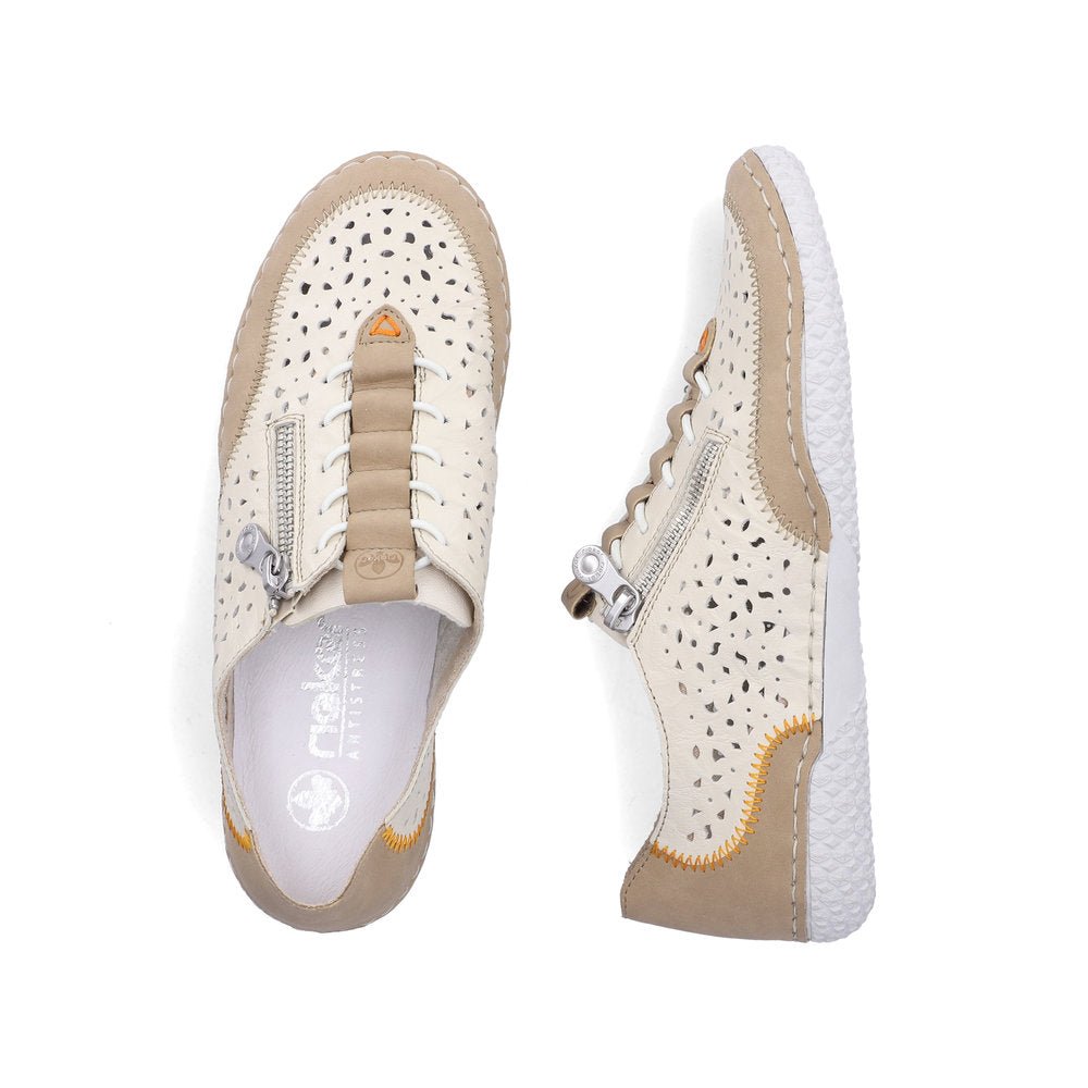 Pantofi din Piele Naturala Rieker 43665-64 - Rieker - pantofia.ro