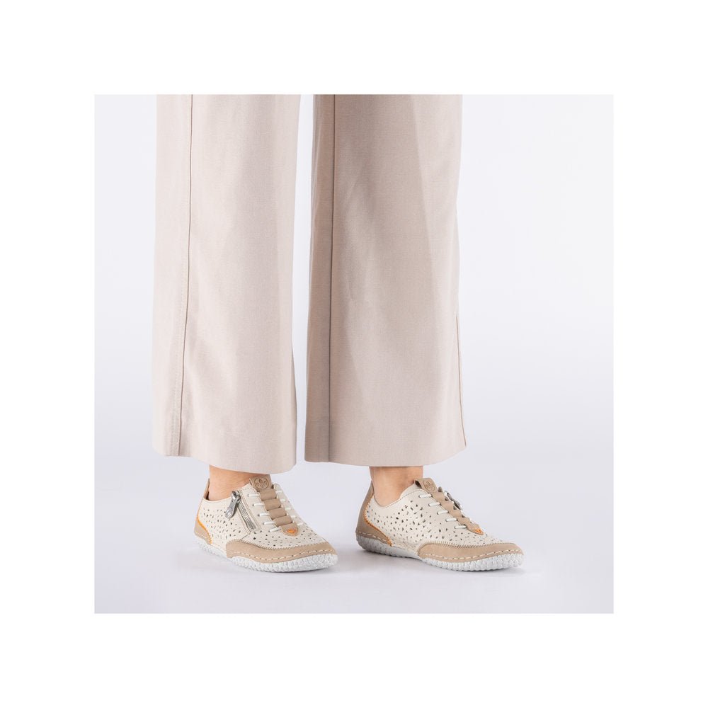 Pantofi din Piele Naturala Rieker 43665-64 - Rieker - pantofia.ro