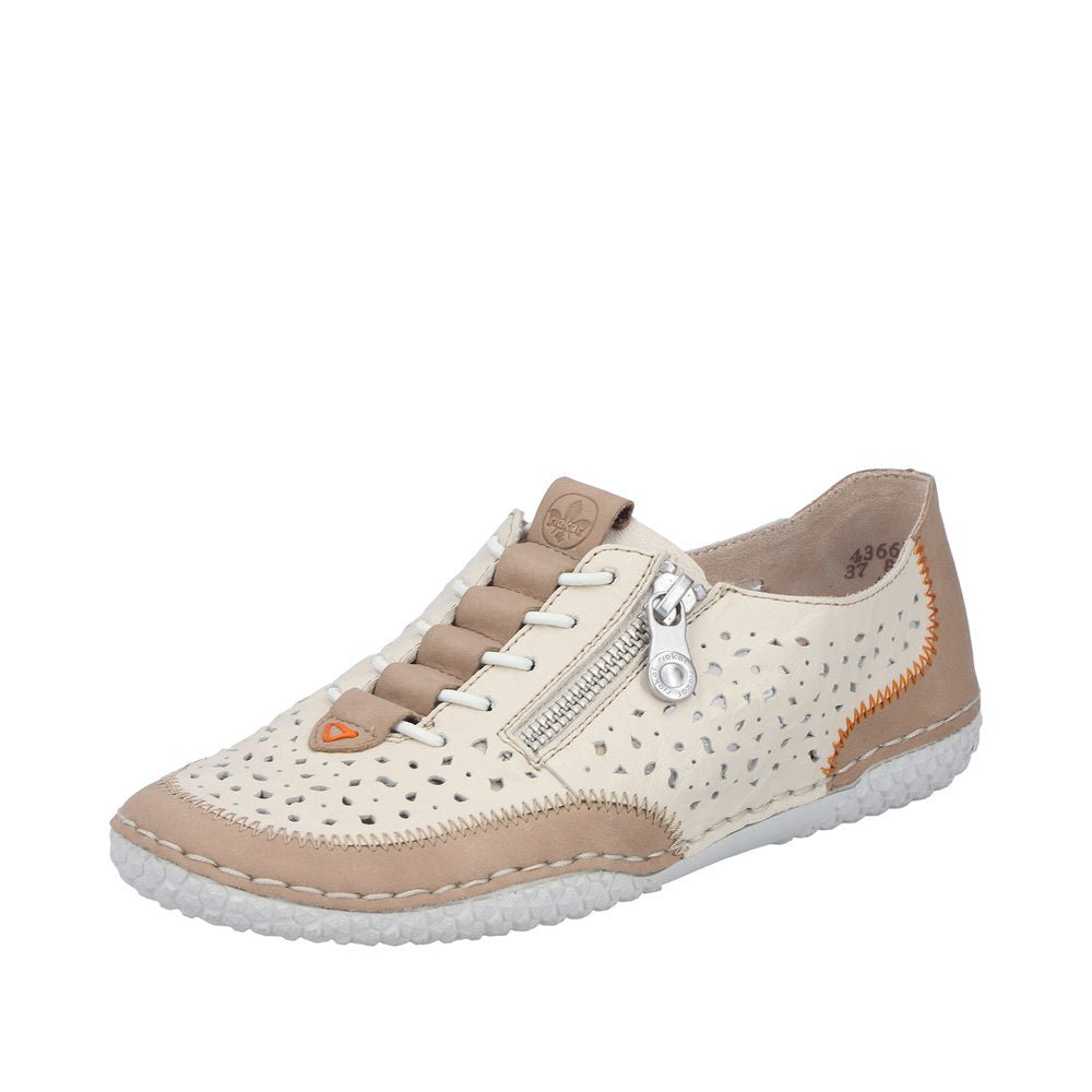 Pantofi din Piele Naturala Rieker 43665-64 - Rieker - pantofia.ro