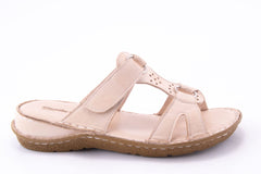 Saboti Dama Claudio Casini Piele Naturala De Vitel Cart 52104 /Bej - Claudio Casini - amely.ro