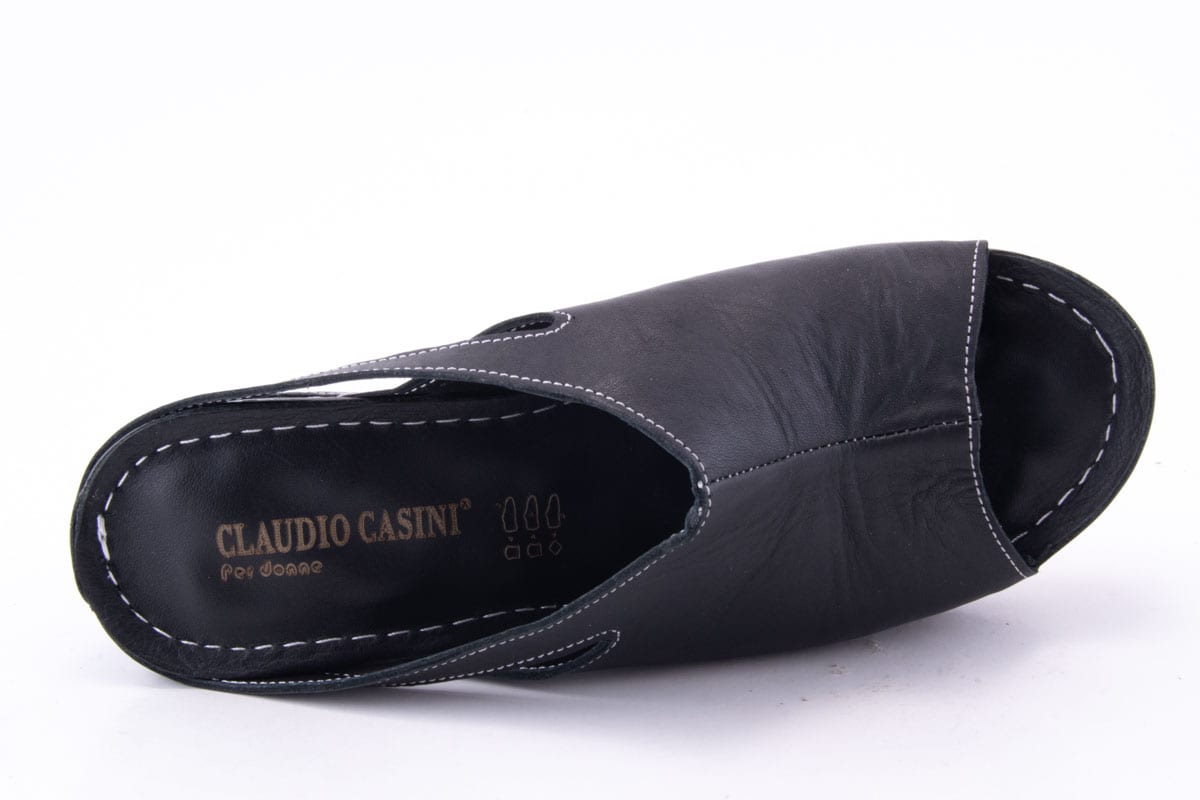 Saboti Dama Claudio Casini Piele Naturala De Vitel Cart 6110 /N - Claudio Casini - amely.ro