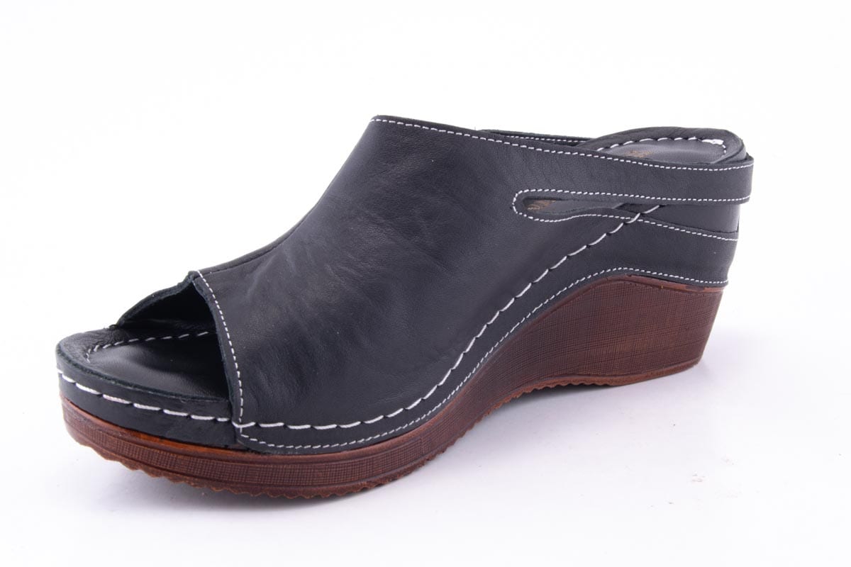 Saboti Dama Claudio Casini Piele Naturala De Vitel Cart 6110 /N - Claudio Casini - amely.ro