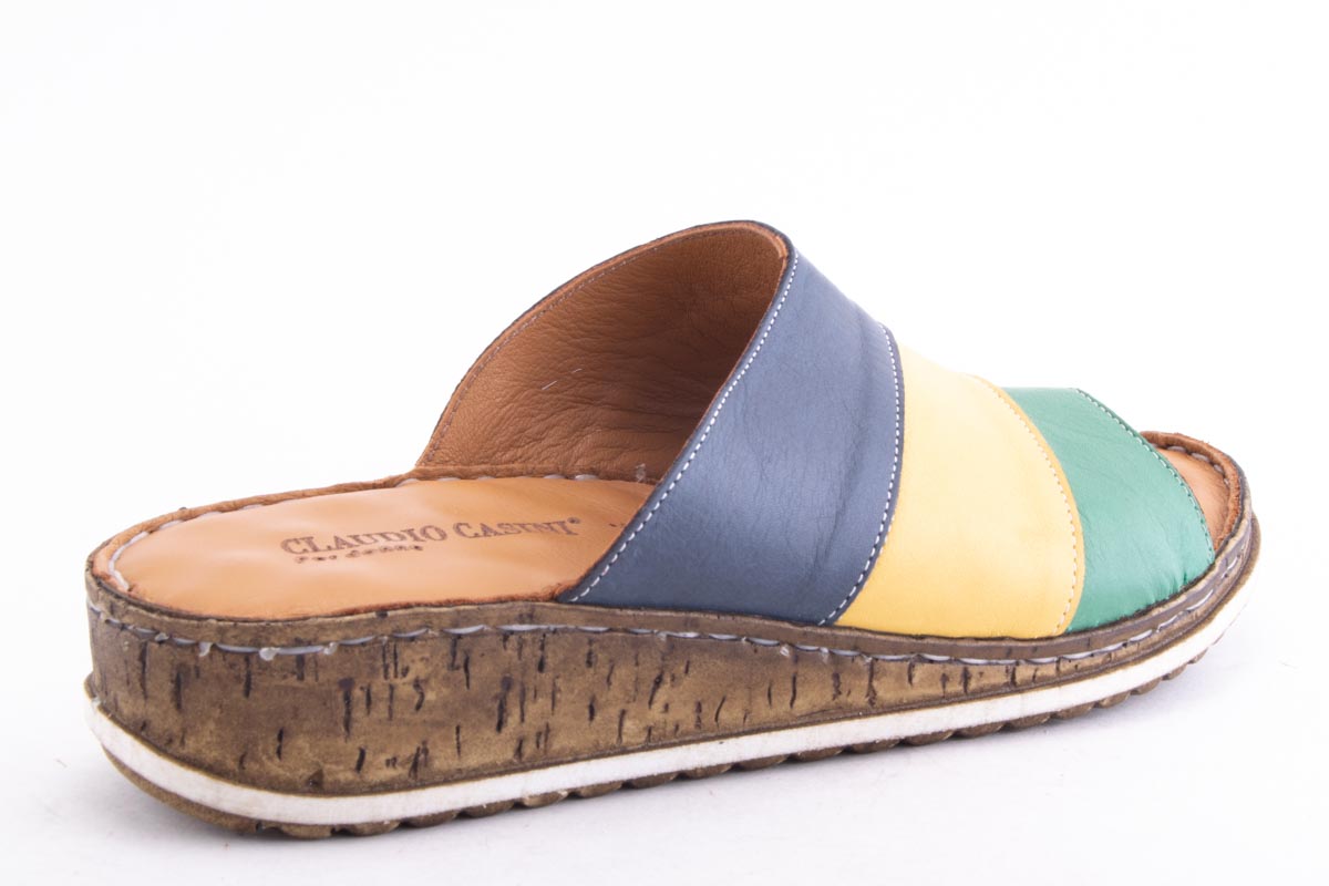 Saboti Dama Piele Naturala De Vitel Claudio Casini Cart 4621/ Col - Claudio Casini - amely.ro