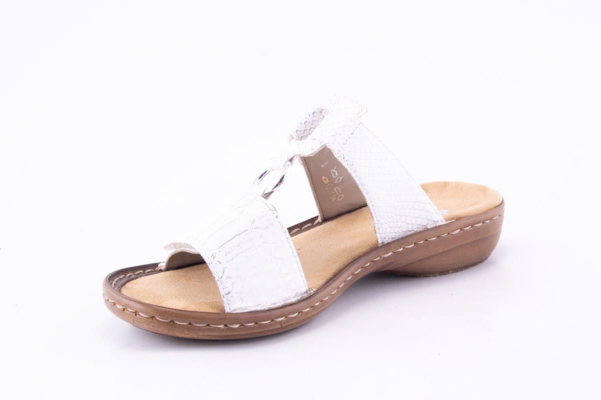 Saboti Dama Rieker Riek 608P9 /Alb - Rieker - amely.ro