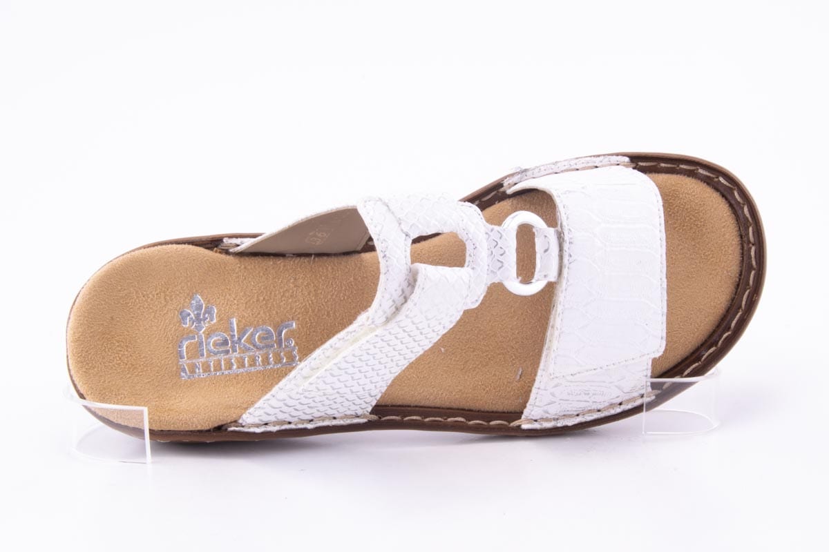 Saboti Dama Rieker Riek 608P9 /Alb - Rieker - amely.ro