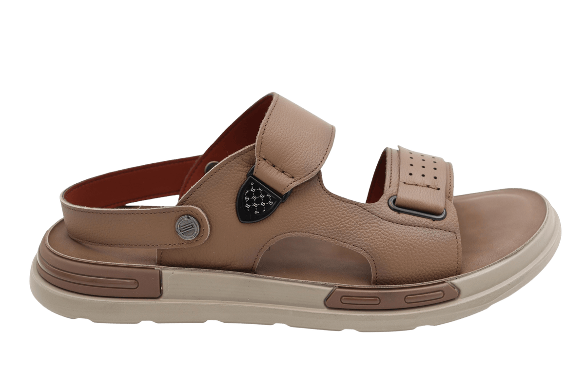 Sandale Barbatesti din Piele Naturala Stephano 7656 - Stephano - amely.ro