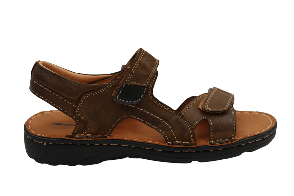 Sandale Barbati Piele Naturala Johan Scarpe CYD AW24W284 - Johan Scarpe - amely.ro