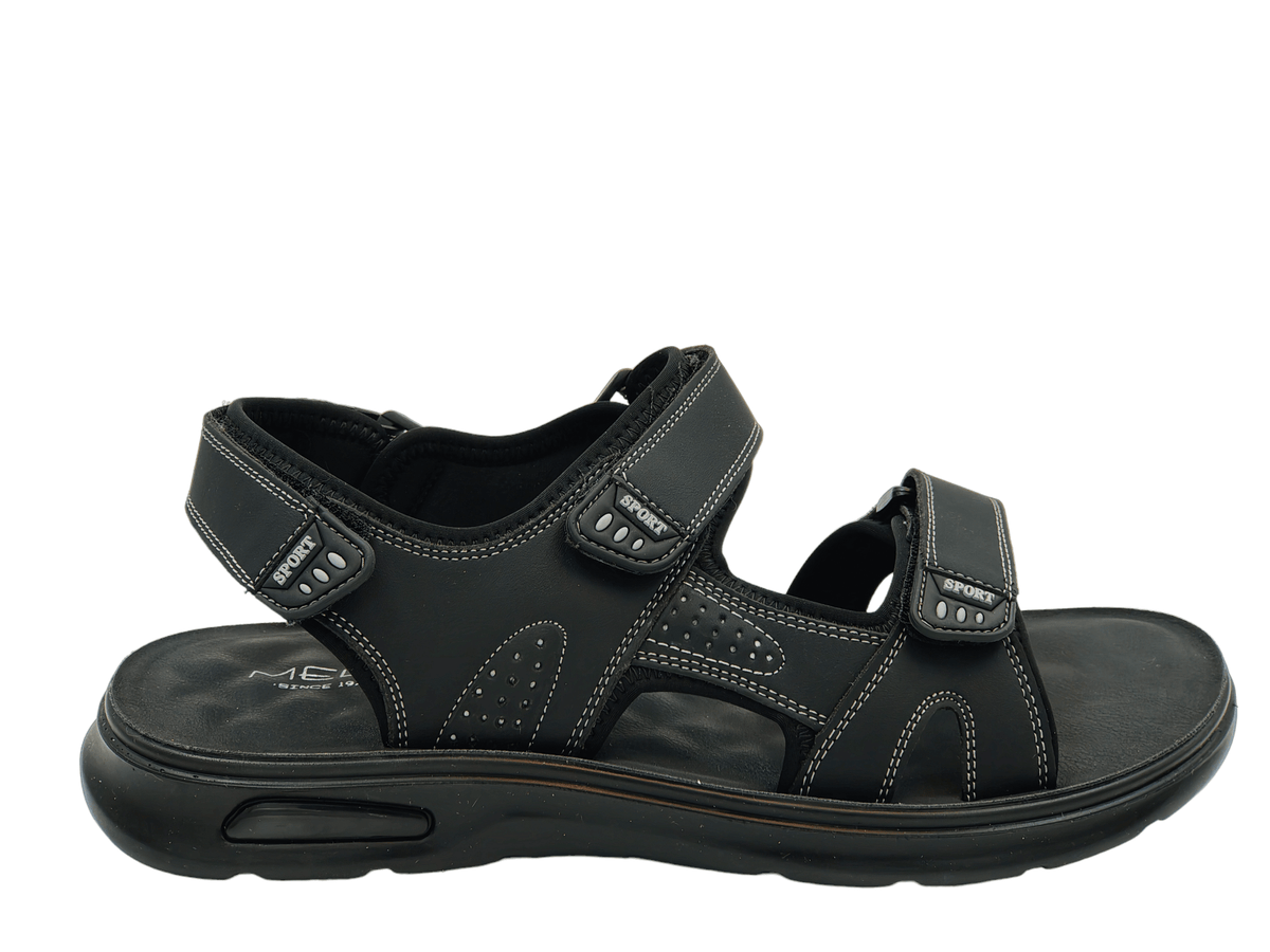 Sandale Barbati Piele Naturala Mels FENI J24 - MELS - amely.ro