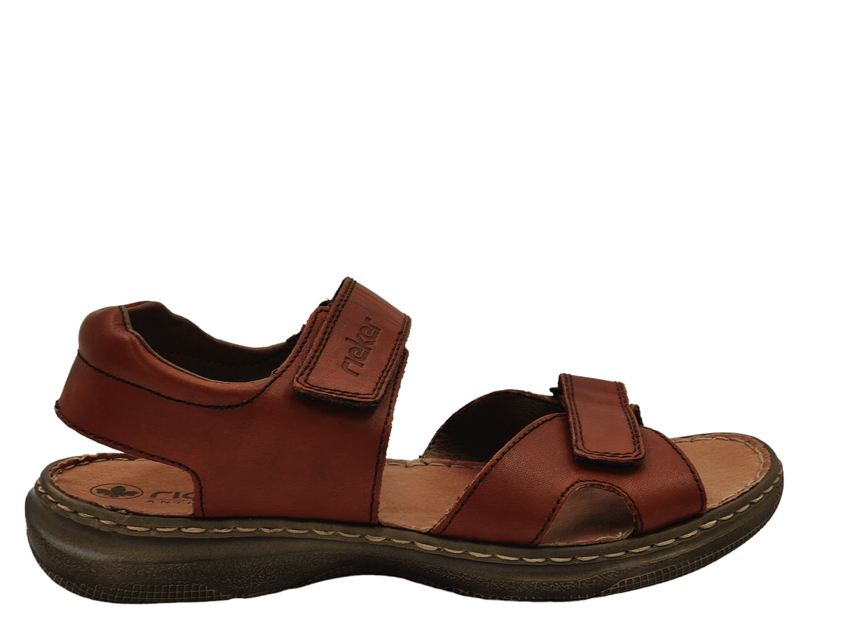 Sandale Barbati Piele Naturala Rieker RIEK 21461 - Rieker - amely.ro