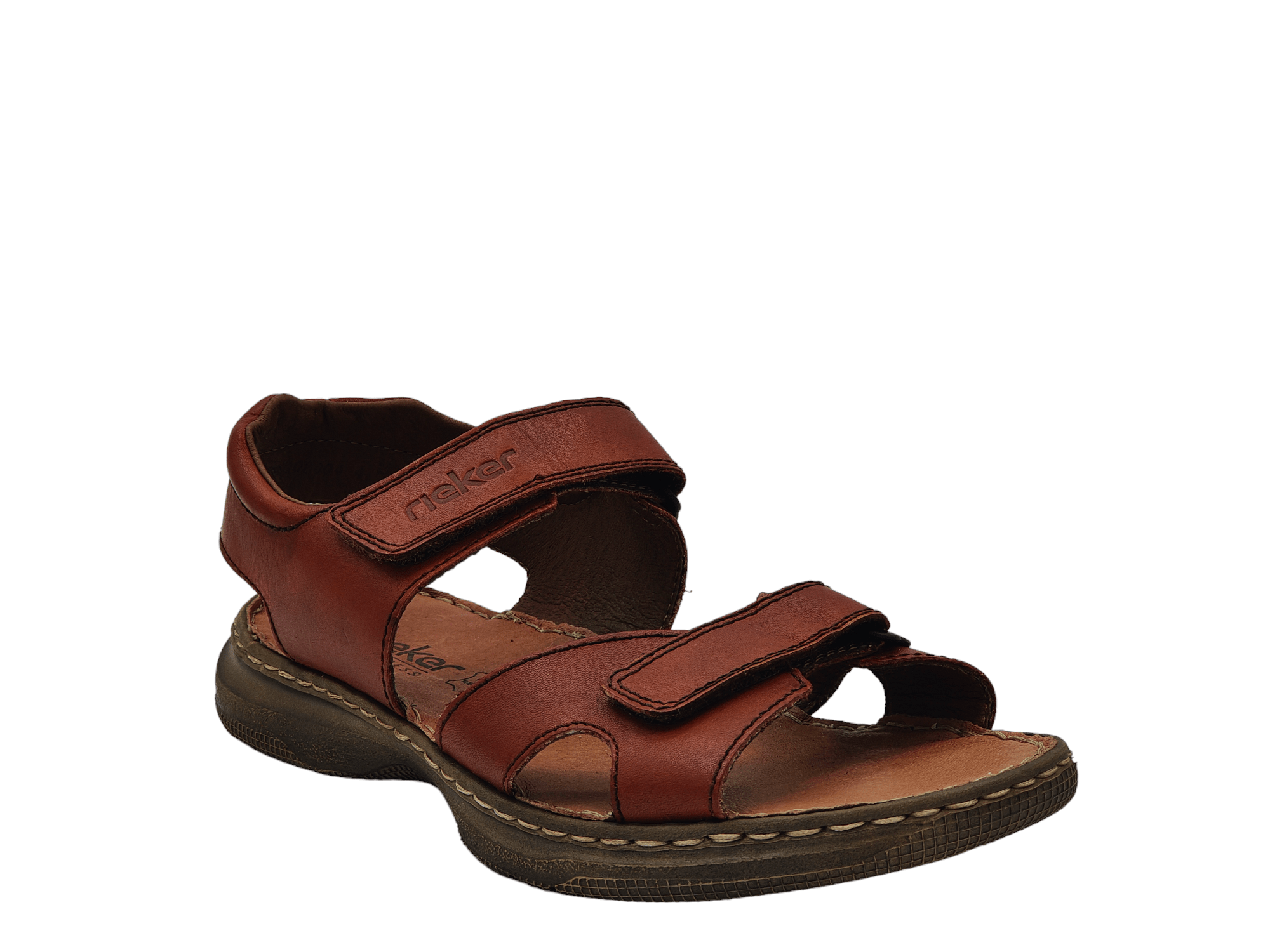 Sandale Barbati Piele Naturala Rieker RIEK 21461 - Rieker - amely.ro