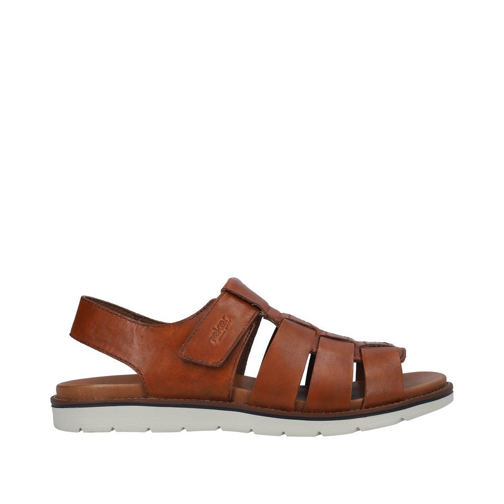 Sandale Barbati Piele Naturala Rieker RIEK 24360 - Rieker - amely.ro