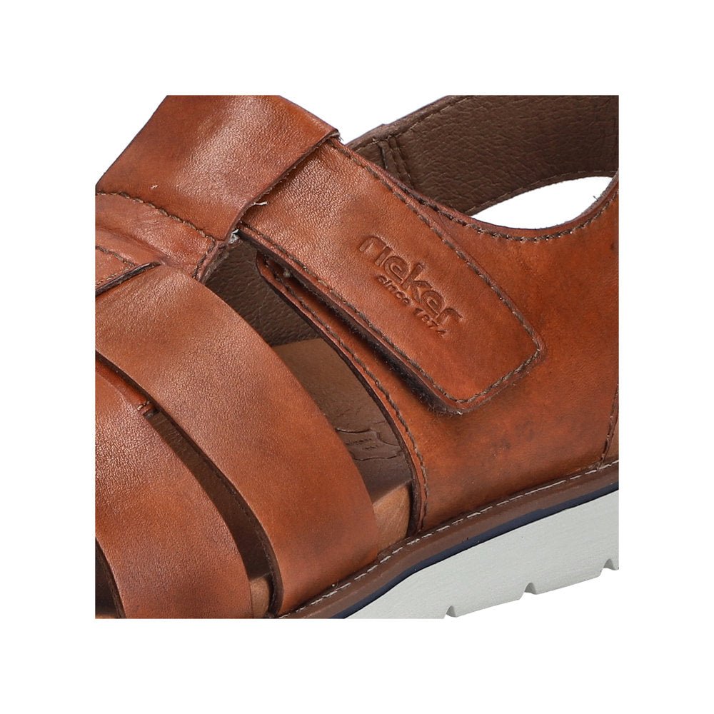 Sandale Barbati Piele Naturala Rieker RIEK 24360 - Rieker - amely.ro