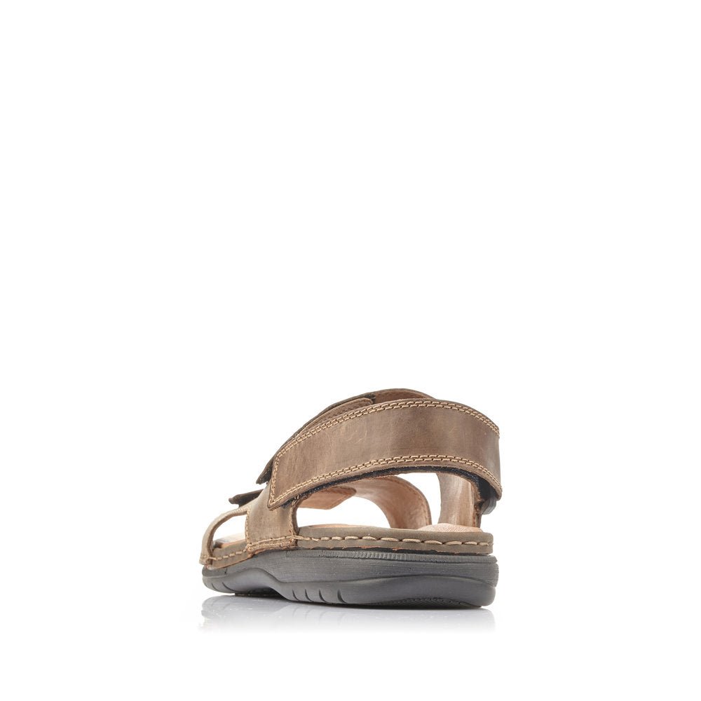 Sandale Barbati Piele Naturala Rieker RIEK 25558 - Rieker - amely.ro