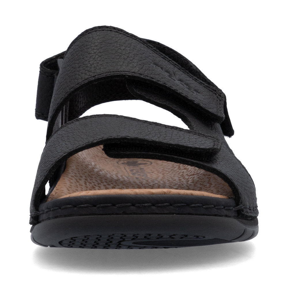 Sandale Barbati Piele Naturala Rieker RIEK 25558 - Rieker - amely.ro