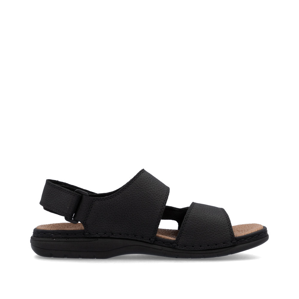 Sandale Barbati Piele Naturala Rieker RIEK 25558 - Rieker - amely.ro