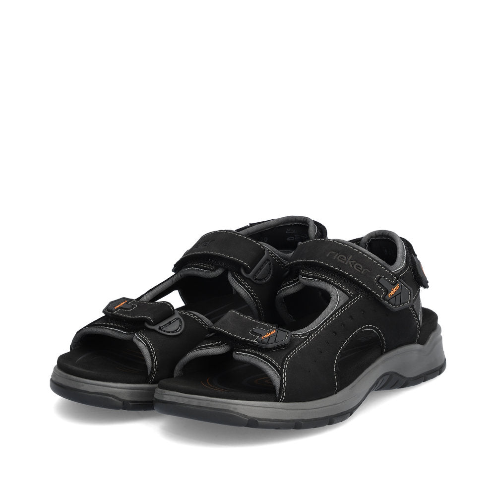 Sandale Barbati Piele Naturala Rieker RIEK 26951 - Rieker - amely.ro