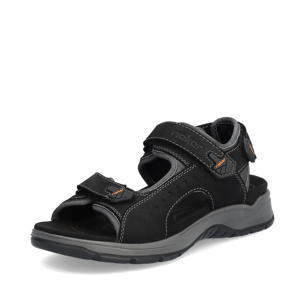 Sandale Barbati Piele Naturala Rieker RIEK 26951 - Rieker - amely.ro
