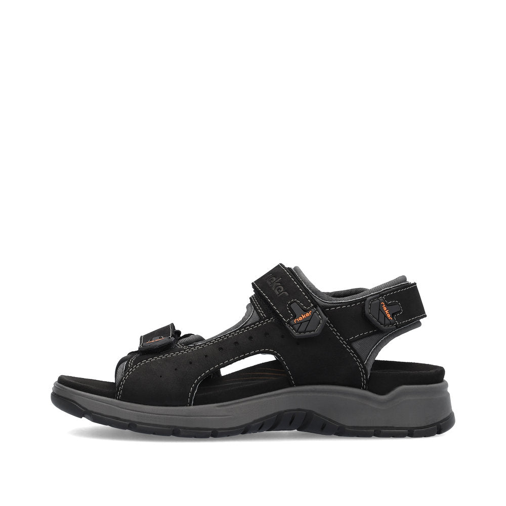 Sandale Barbati Piele Naturala Rieker RIEK 26951 - Rieker - amely.ro
