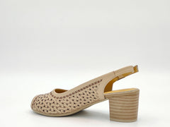 Sandale Dama Piele Naturala De Vitel Claudio Casini Cart 1068 /Bej - Claudio Casini - amely.ro