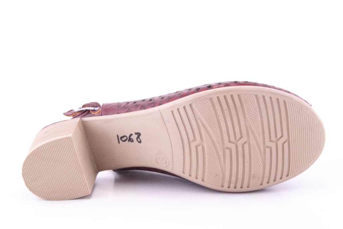 Sandale Dama Piele Naturala De Vitel Claudio Casini Cart 1068 /Bor - Claudio Casini - amely.ro