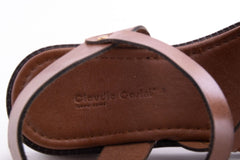 Sandale Dama Piele Naturala De Vitel Claudio Casini Cart 121/ Camel - Claudio Casini - amely.ro