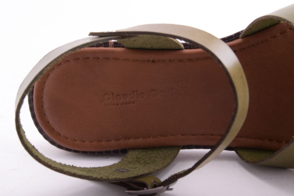 Sandale Dama Piele Naturala De Vitel Claudio Casini Cart 136/ Vrd - Claudio Casini - amely.ro