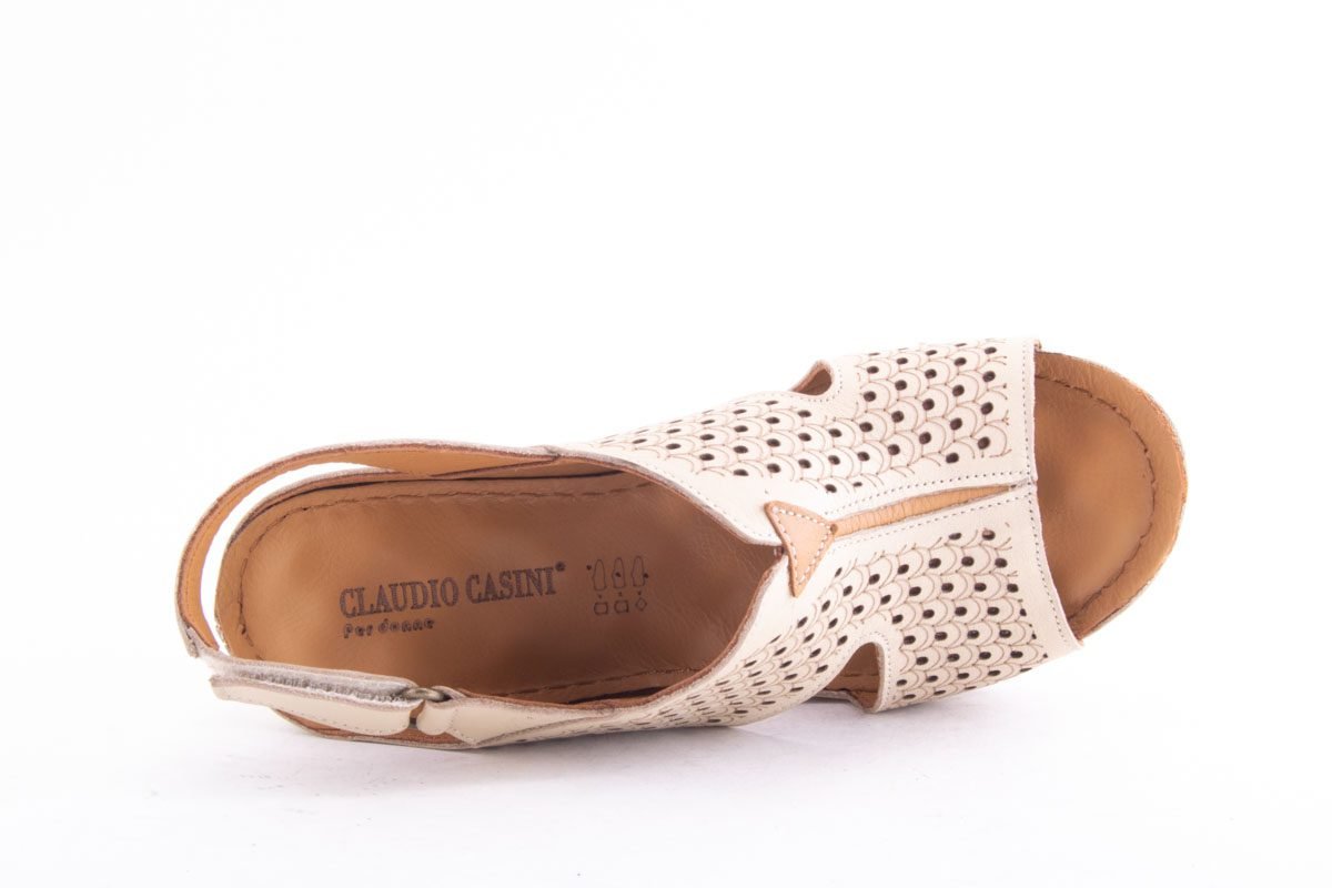 Sandale Dama Piele Naturala De Vitel Claudio Casini Cart 6117/ B - Claudio Casini - amely.ro