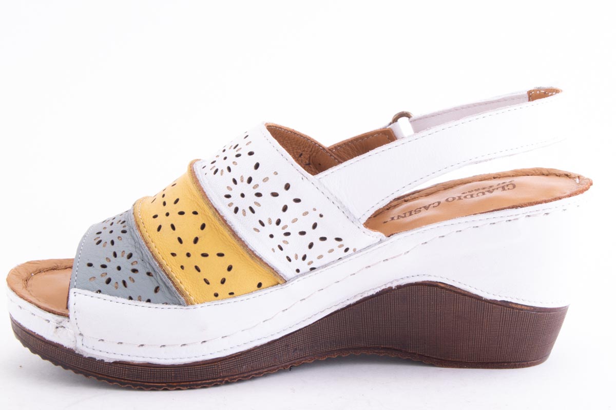 Sandale Dama Piele Naturala De Vitel Claudio Casini Cart 6118/ A - Claudio Casini - amely.ro