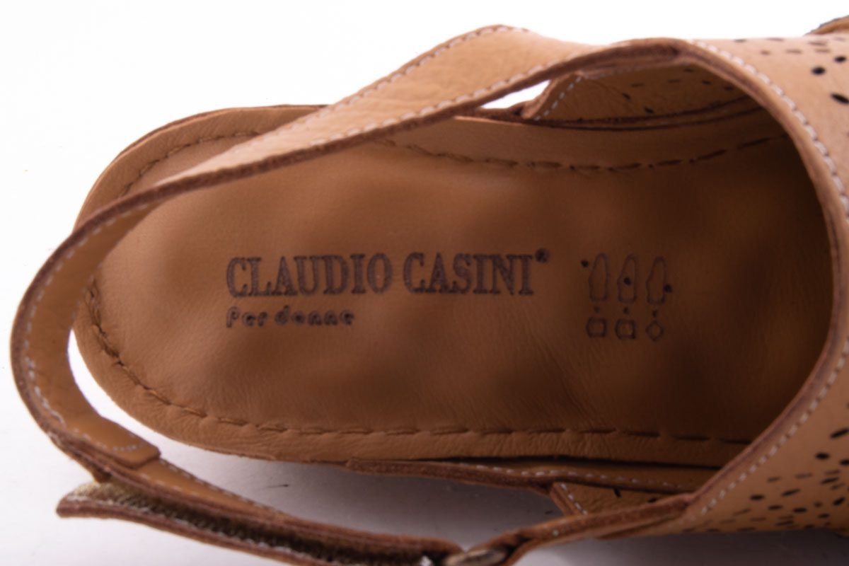 Sandale Dama Piele Naturala De Vitel Claudio Casini Cart 6118/ Cmab - Claudio Casini - amely.ro