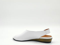 Sandale Dama Piele Naturala De Vitel Claudio Casini Cart 738 /Alb/23 - Claudio Casini - amely.ro