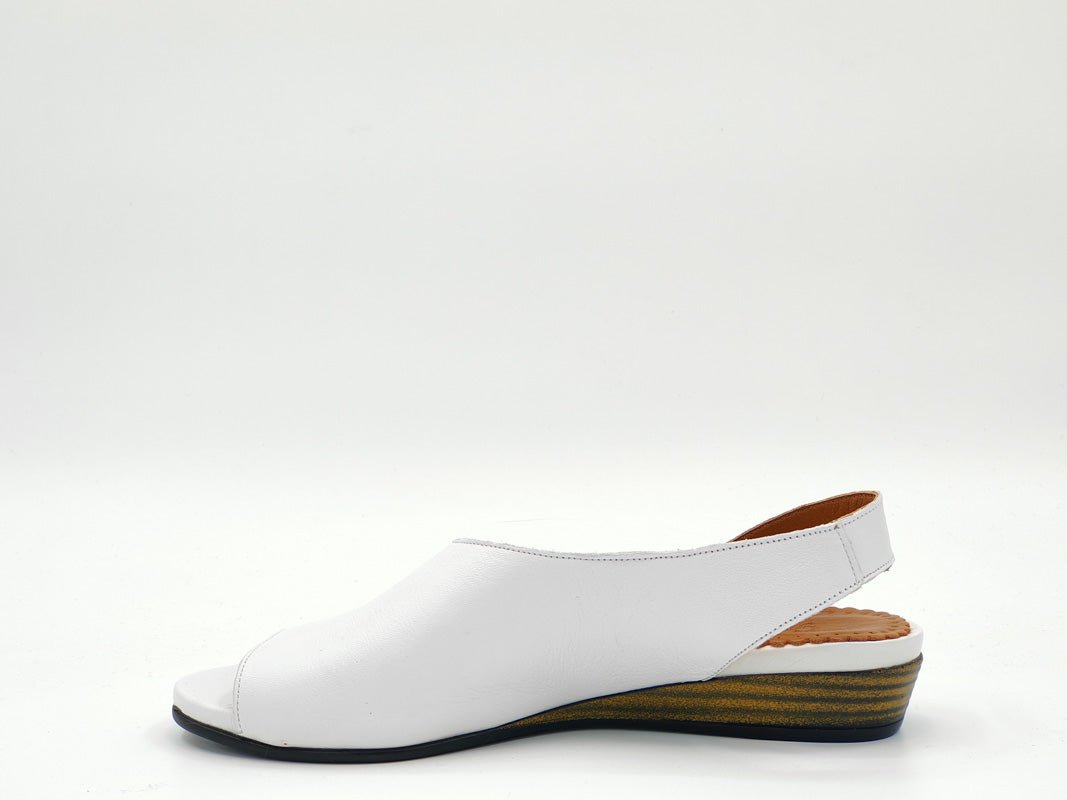 Sandale Dama Piele Naturala De Vitel Claudio Casini Cart 738 /Alb/23 - Claudio Casini - amely.ro