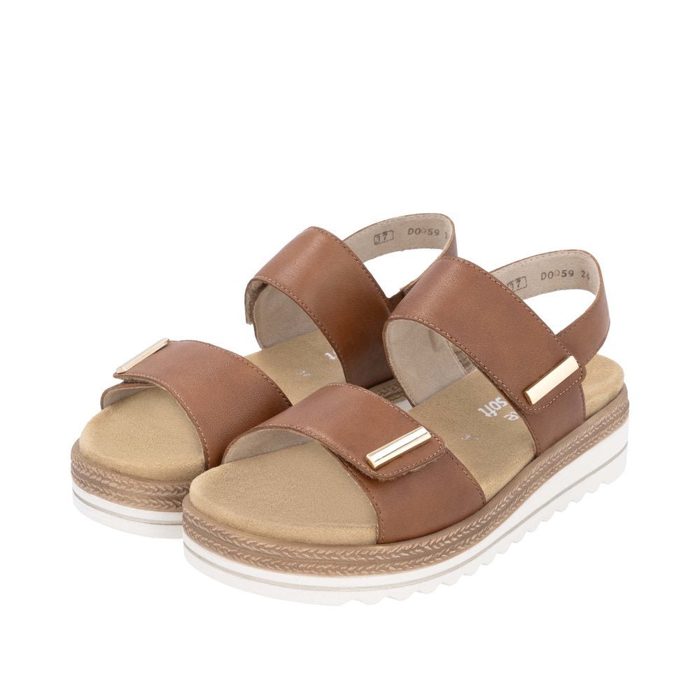 Sandale Dama Piele Naturala Remonte RIEK D0Q59 - Remonte - amely.ro
