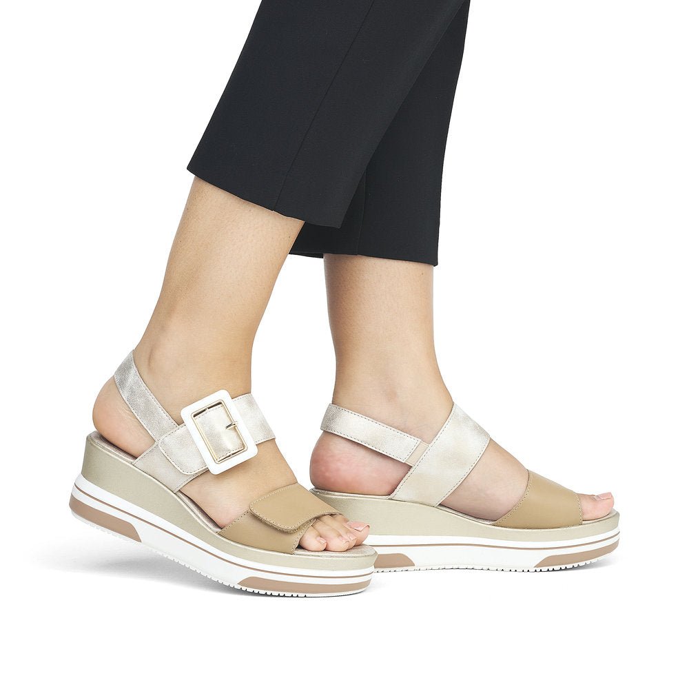 Sandale Dama Piele Naturala Remonte RIEK D1P50 - Remonte - amely.ro