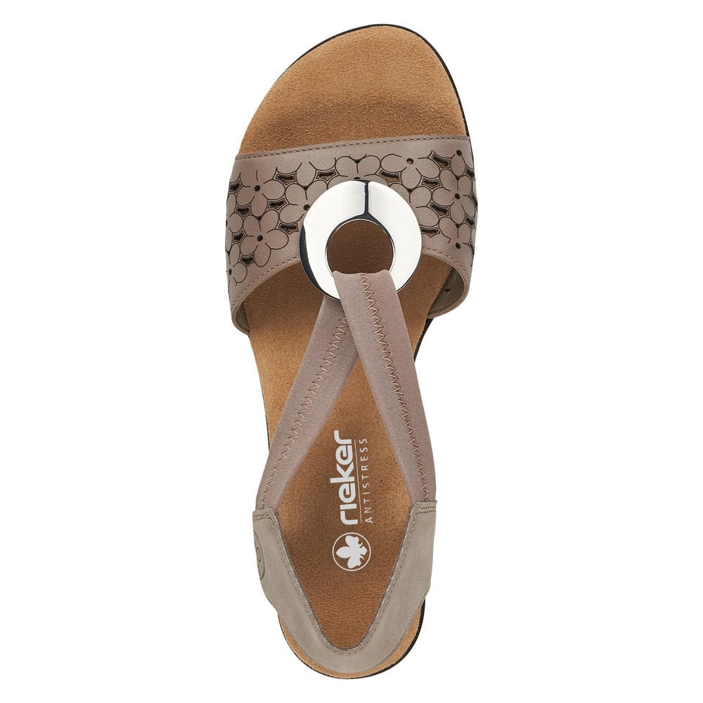 Sandale Dama Piele Naturala Rieker RIEK 64677 - Rieker - amely.ro