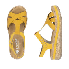 Sandale Dama Piele Naturala Rieker RIEK V0919 - Rieker - amely.ro