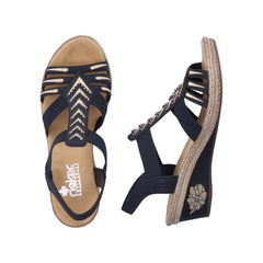 Sandale Dama Rieker RIEK V2461 - Rieker - pantofia.ro