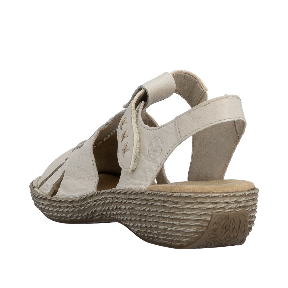 Sandale din Piele Naturala Rieker 658B3 - 60 - Rieker - amely.ro