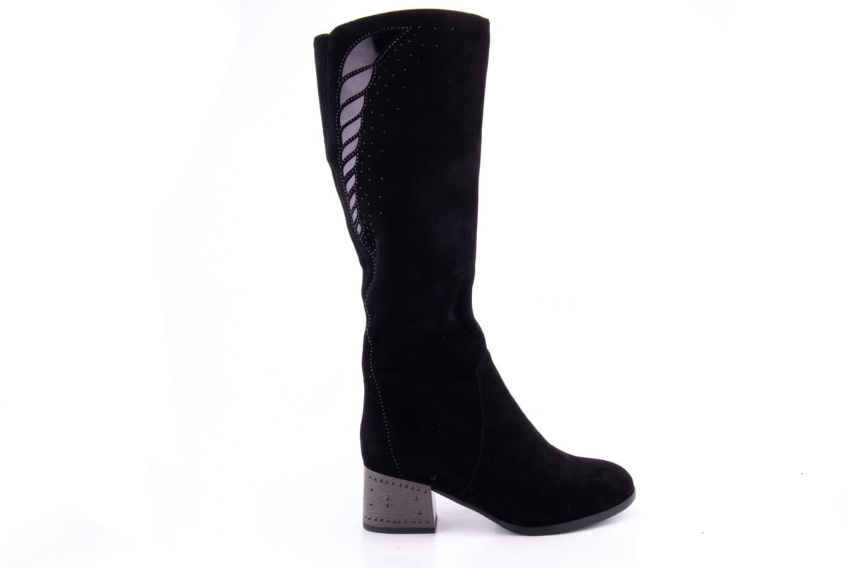 '-amely.ro-amely.ro-Cizme Dama Feeling Piele Naturala Intoarsa Bell 027-3301 /Nv