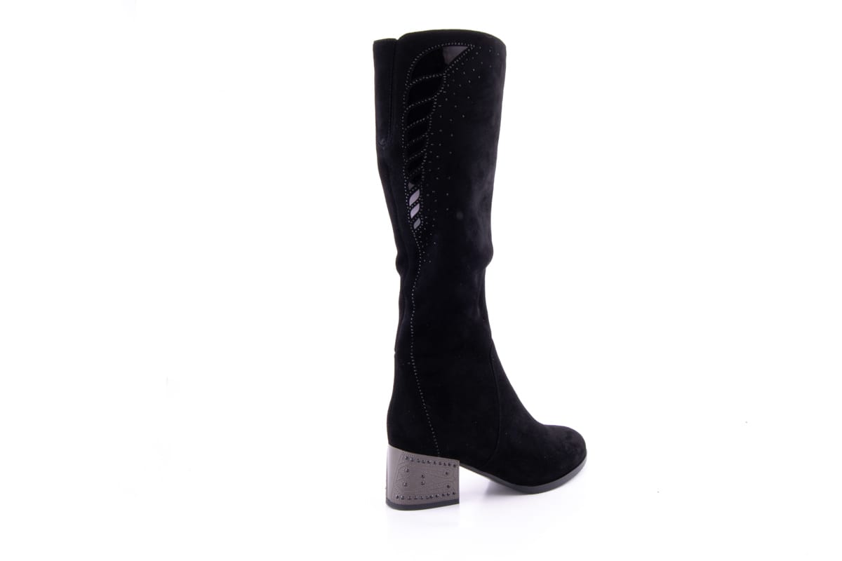 '-amely.ro-amely.ro-Cizme Dama Feeling Piele Naturala Intoarsa Bell 027-3301 /Nv