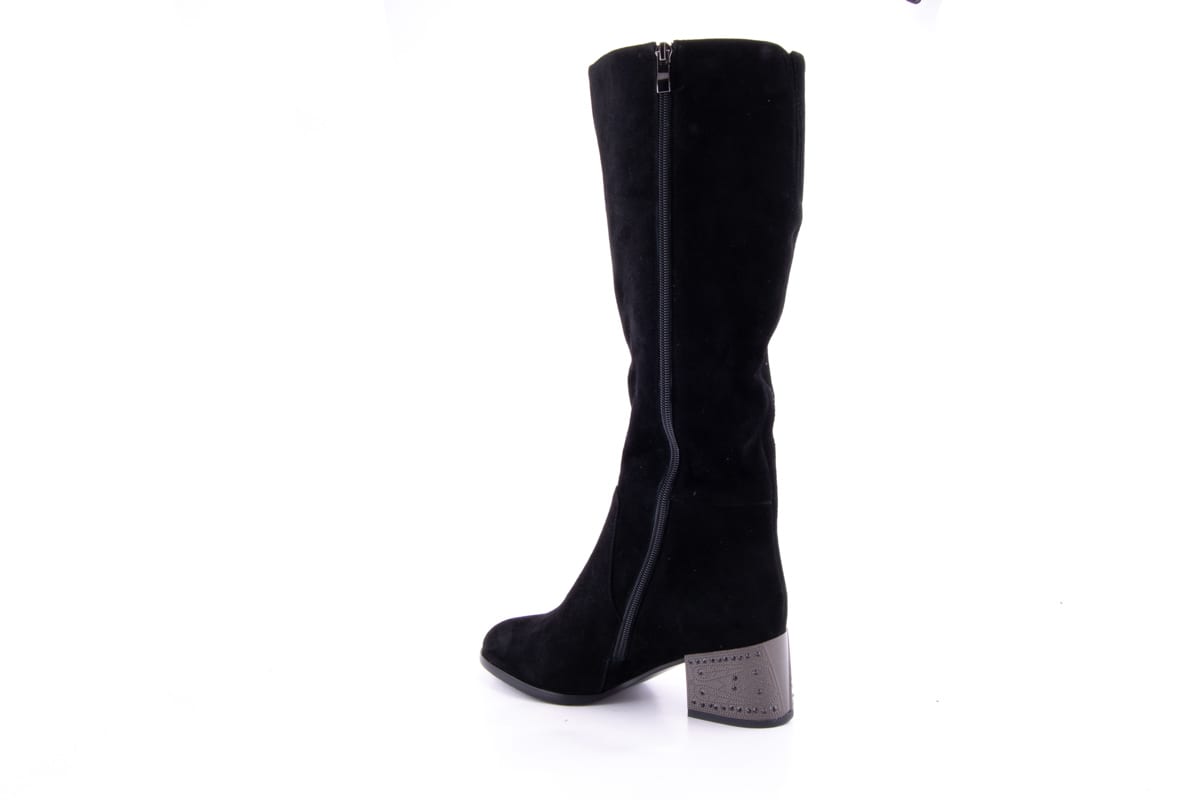 '-amely.ro-amely.ro-Cizme Dama Feeling Piele Naturala Intoarsa Bell 027-3301 /Nv