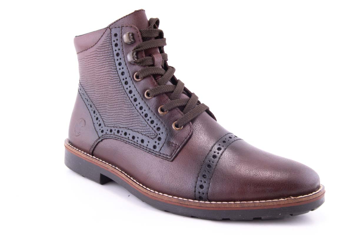 '-amely.ro-Rieker-Ghete Barbati Rieker Piele Naturala Riek 35300 /M