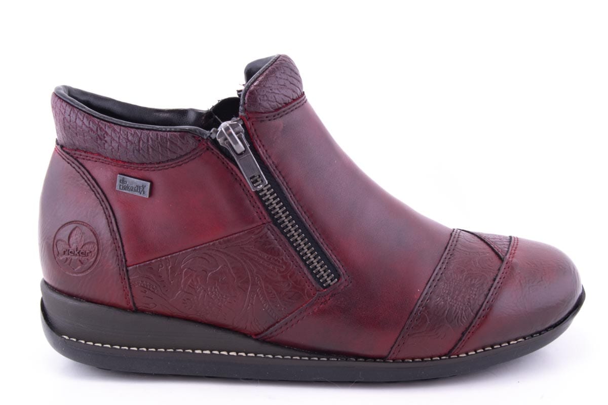 '-amely.ro-Rieker-Ghete Dama Piele Naturala Rieker Riek 44281 /Bor /20