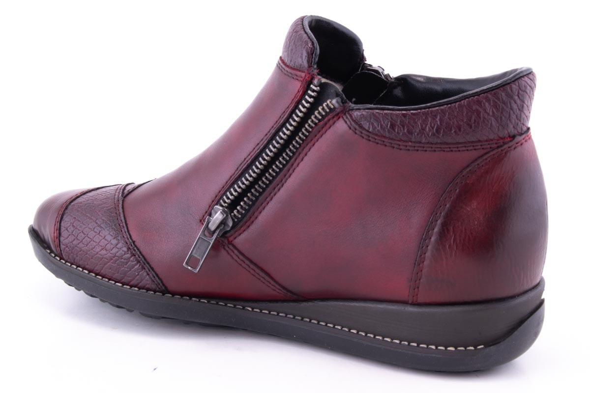 '-amely.ro-Rieker-Ghete Dama Piele Naturala Rieker Riek 44281 /Bor /20