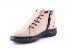 '-amely.ro-Claudio Casini-Ghete Dama Piele Naturala De Vitel Claudio Casini Cart 1073 /Bej